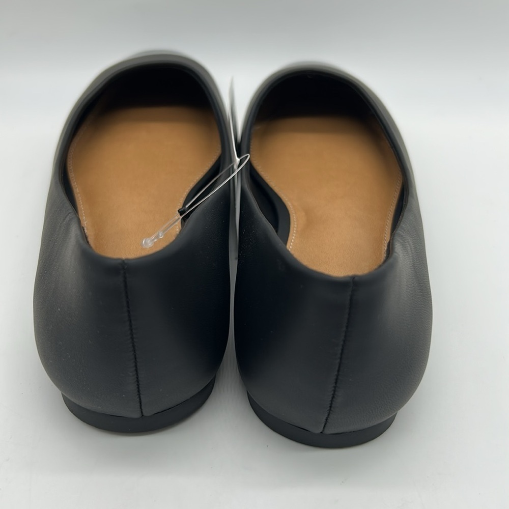 DV by Dolce Vita Malanie Black Toe Cap Ballet Flats | Size 9 | New With Box - Picture 7 of 13